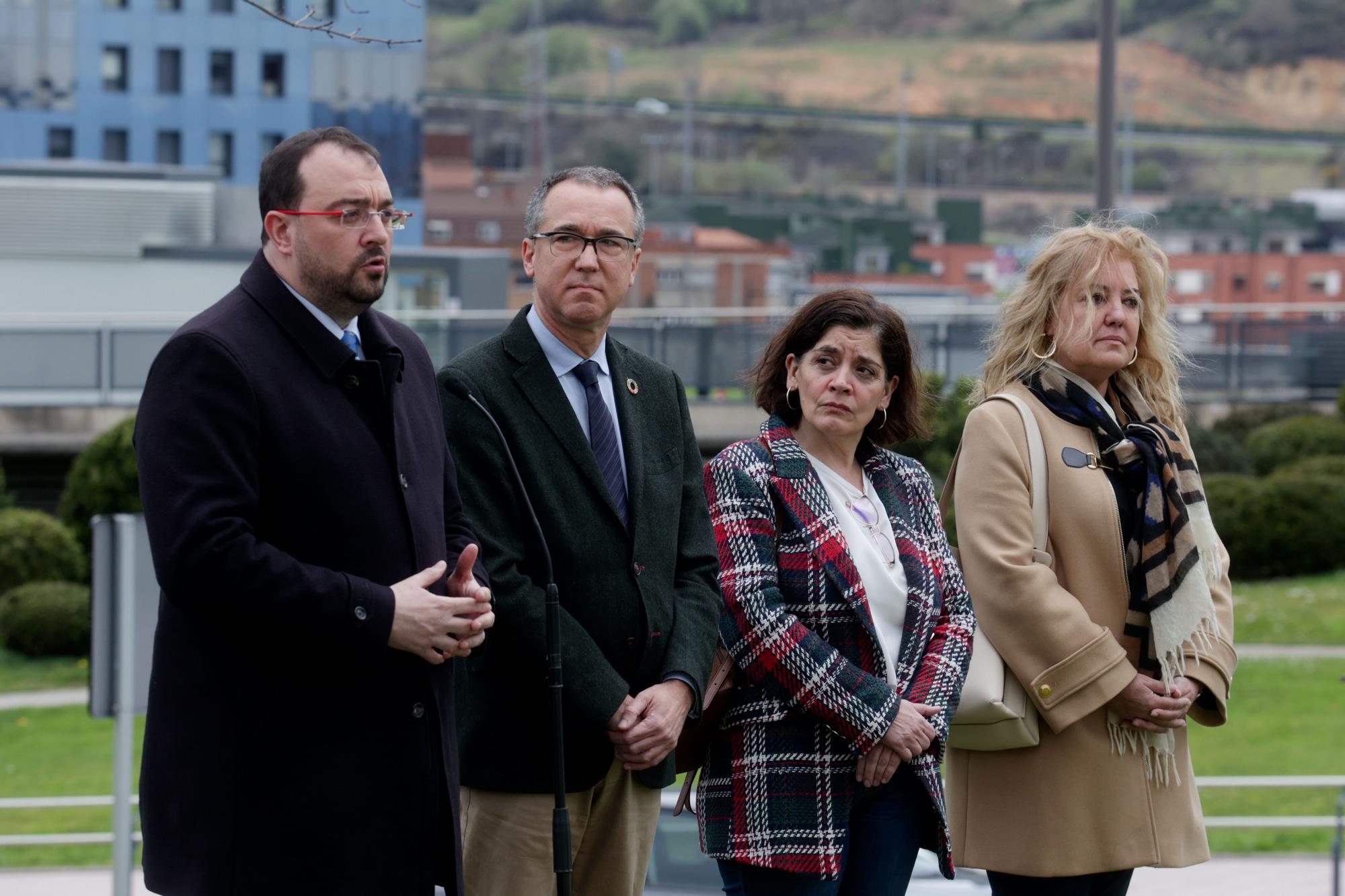 Homenaje a los fallecidos por covid en Asturias