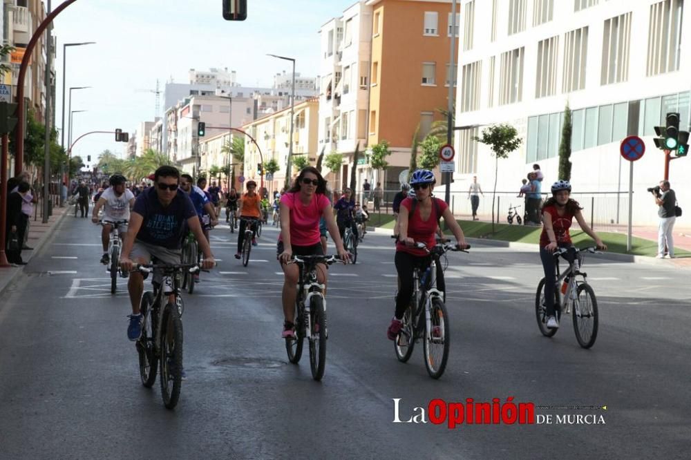 Ciclopaseo para clausular en Lorca los JDG