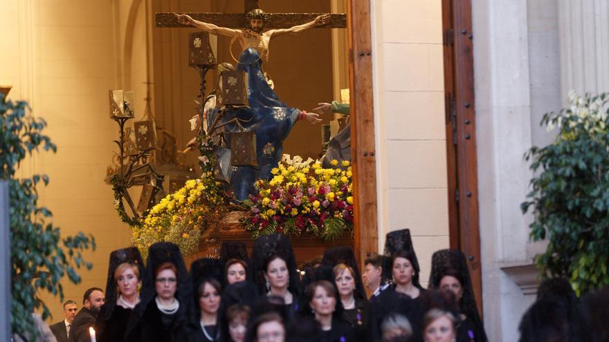 Nuestra Buena Madre Dolorosa y del Santo Sudario se dejará ver por fin el Martes Santo en Alicante
