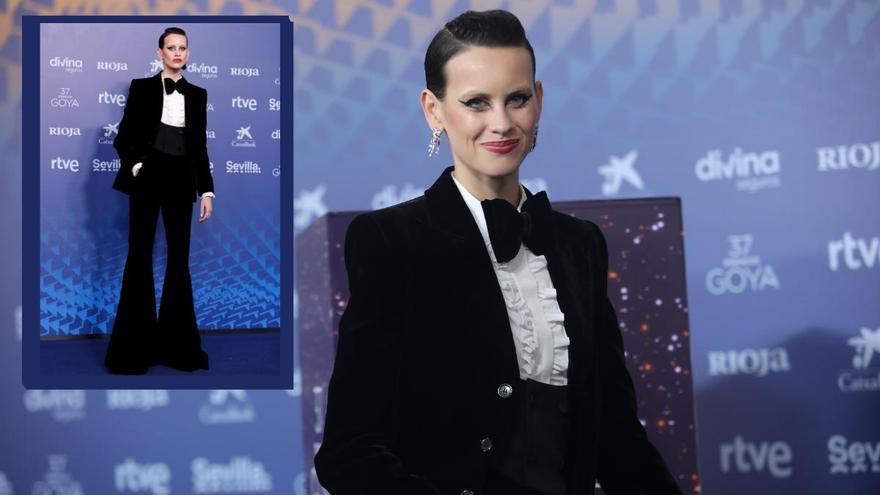 La ilicitana Milena Smit, el &quot;look&quot; más alabado de la &quot;alfombra roja&quot; de los Goya 2023