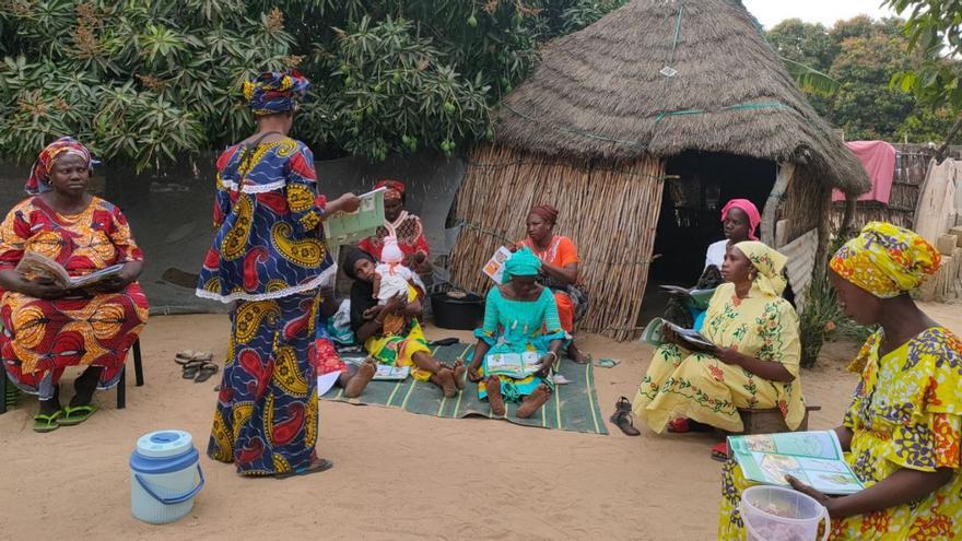 Proyecto de educación para la salud en Senegal. lp/dlp