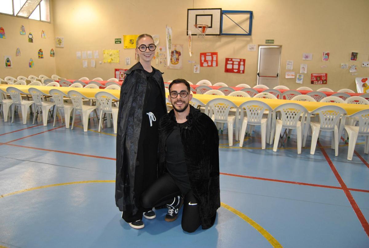 Els professors Sophie          i Alex Caro.