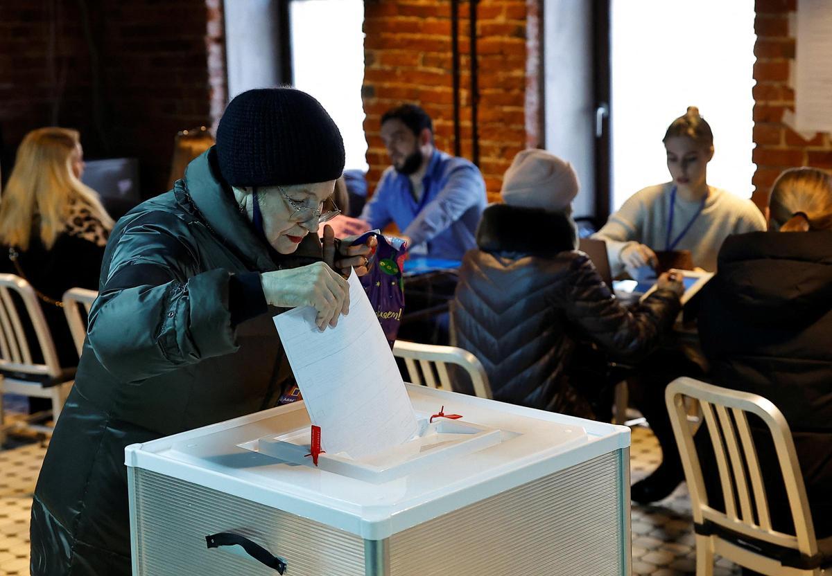 Primera jornada electoral de las elecciones presidenciales rusas