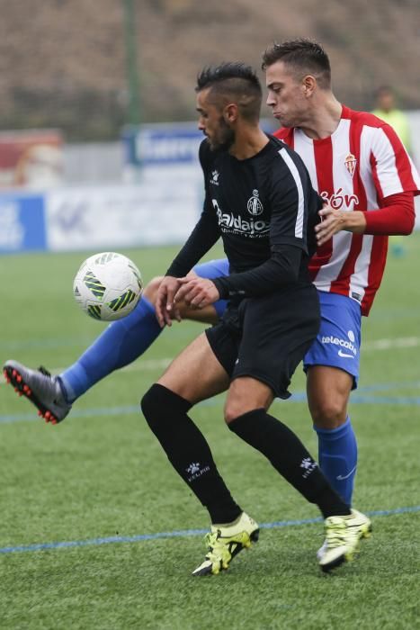 Final de la Copa Federación entre el Real Avilés y el Sporting B