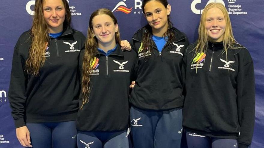 El CN Palma se mantiene en la elite de la natación femenina