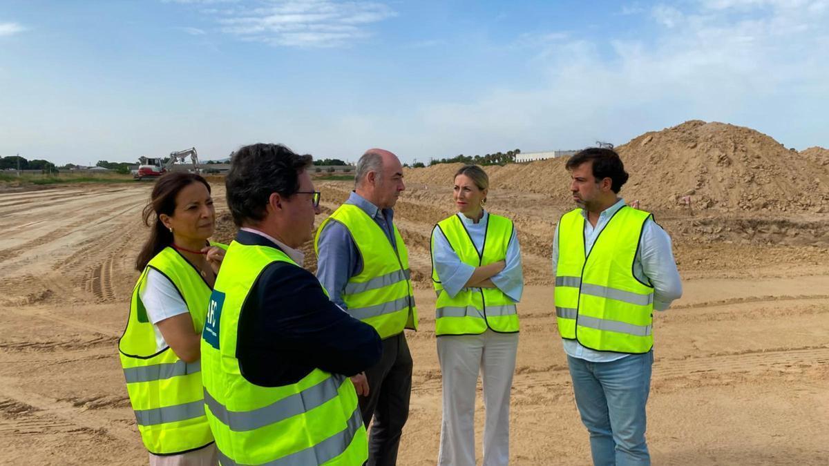 María Guardiola, presidenta de la Junta de Extremadura, este jueves en Don Benito.