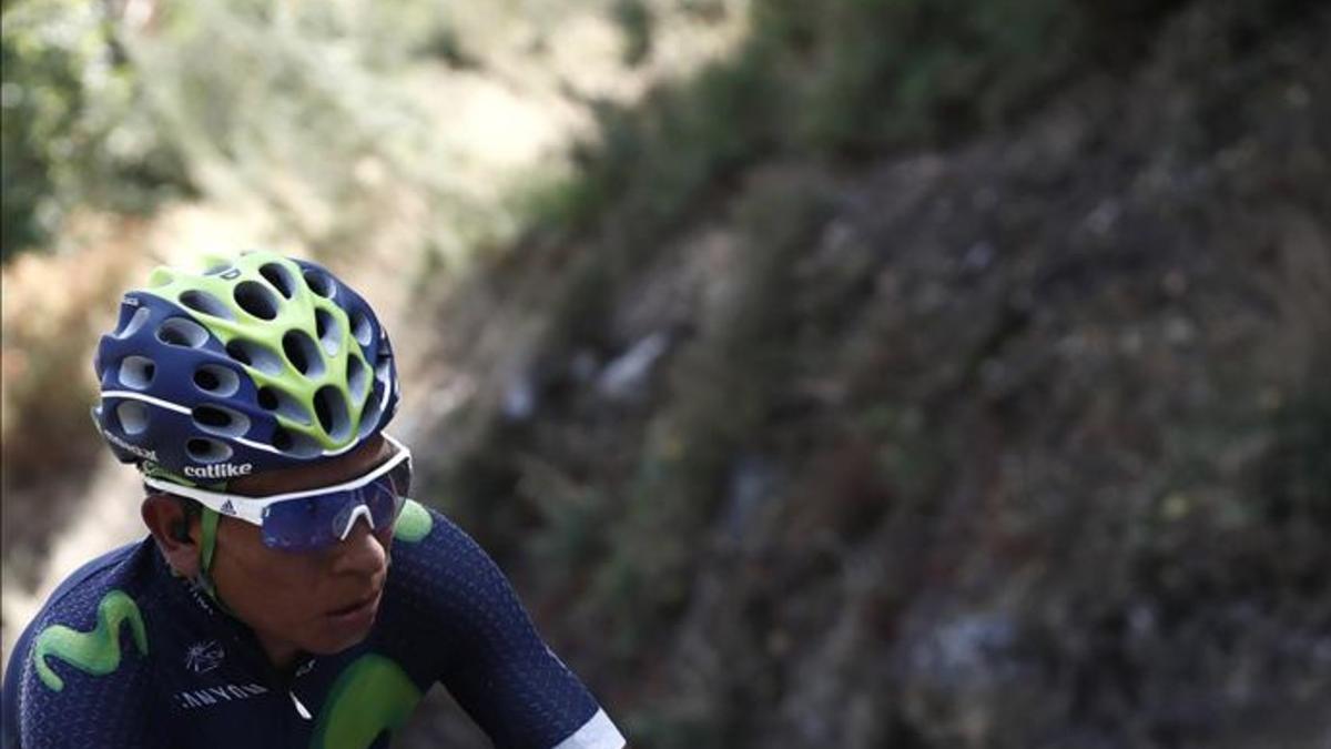 Nairo Quintana fue el mejor en los Lagos y recuperó el primer puesto en la general de la Vuelta