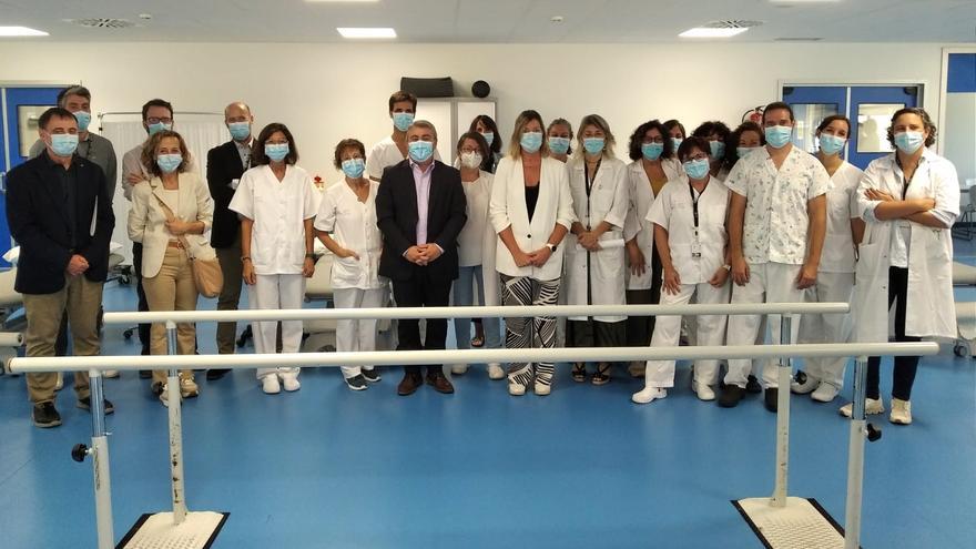 El hospital de Inca estrena un edificio de rehabilitación con 22 sanitarios