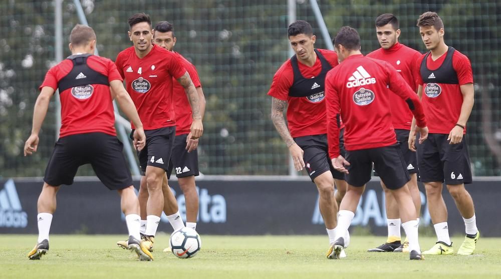 Unzué diseña el once ante el Betis