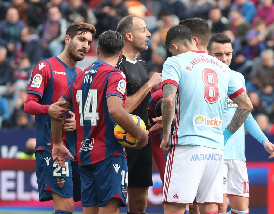 LALIGA: imágenes del Levante - Celta