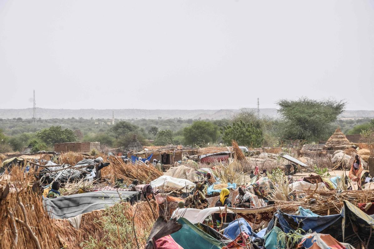 Éxodo de refugiados sudaneses hacia El Chad