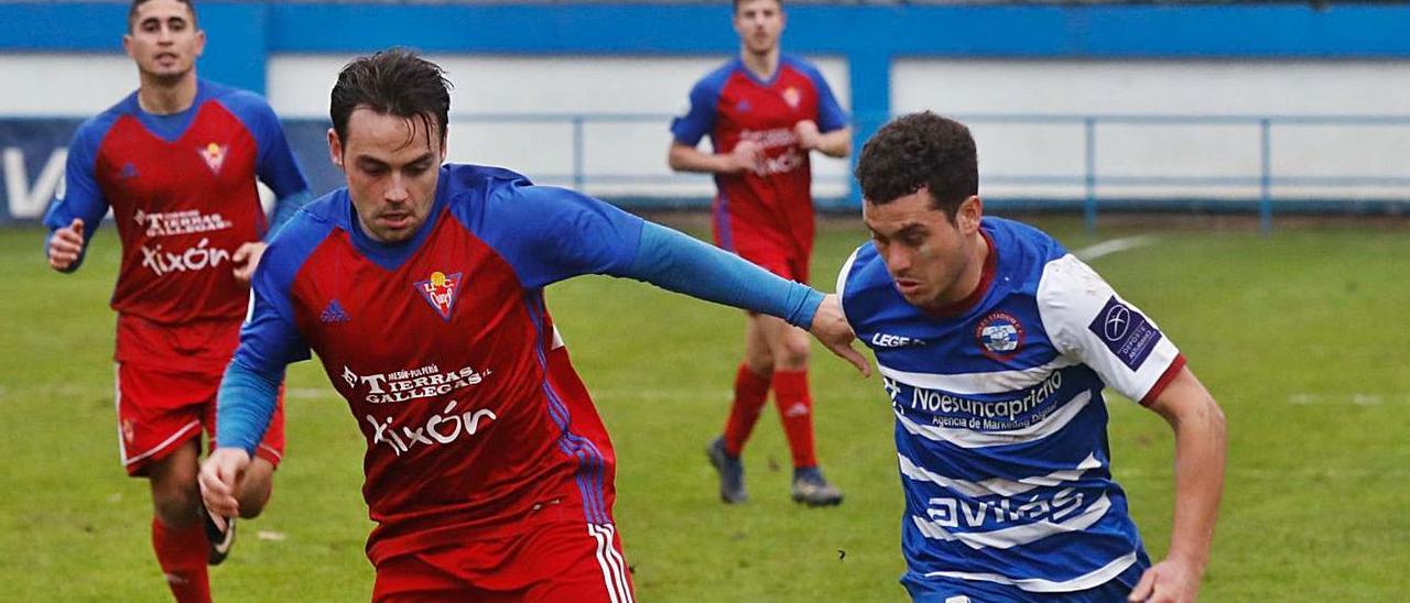 Una acción del Avilés Stadium-Ceares. | Mara Villamuza.