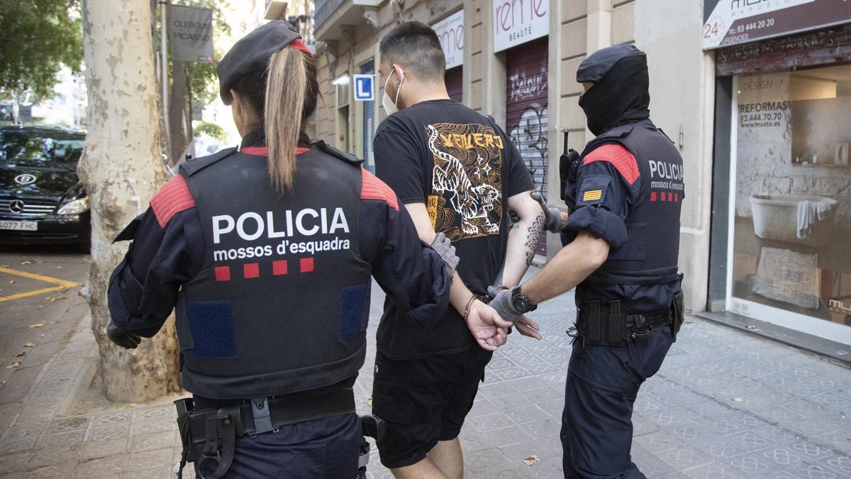 Detenidos en una operación contra el tráfico de drogas en Barcelona