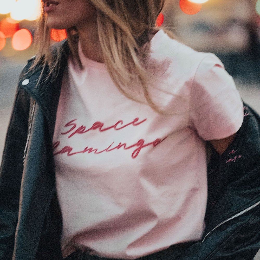 Paula Echevarria despega con las prendas de Space Flamingo Stilo