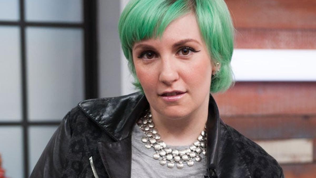 Lena Dunham se pasa al verde