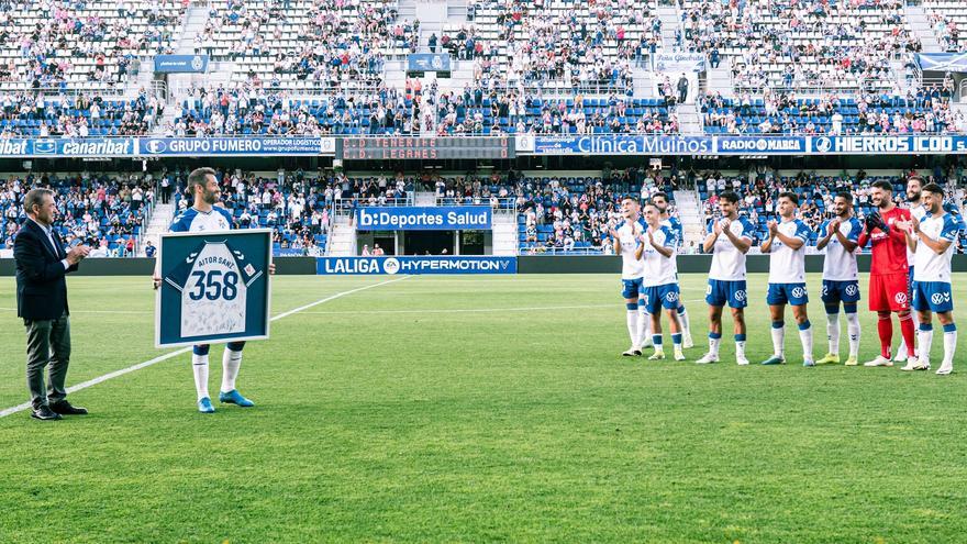 El otro logro histórico que acaba de rubricar Aitor Sanz con el CD Tenerife