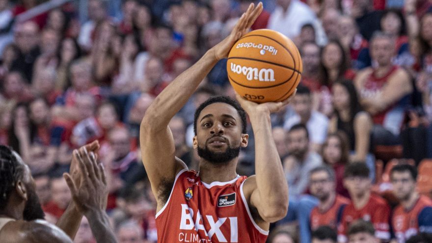 Cameron Hunt, en un partit al Nou Congost contra el Girona
