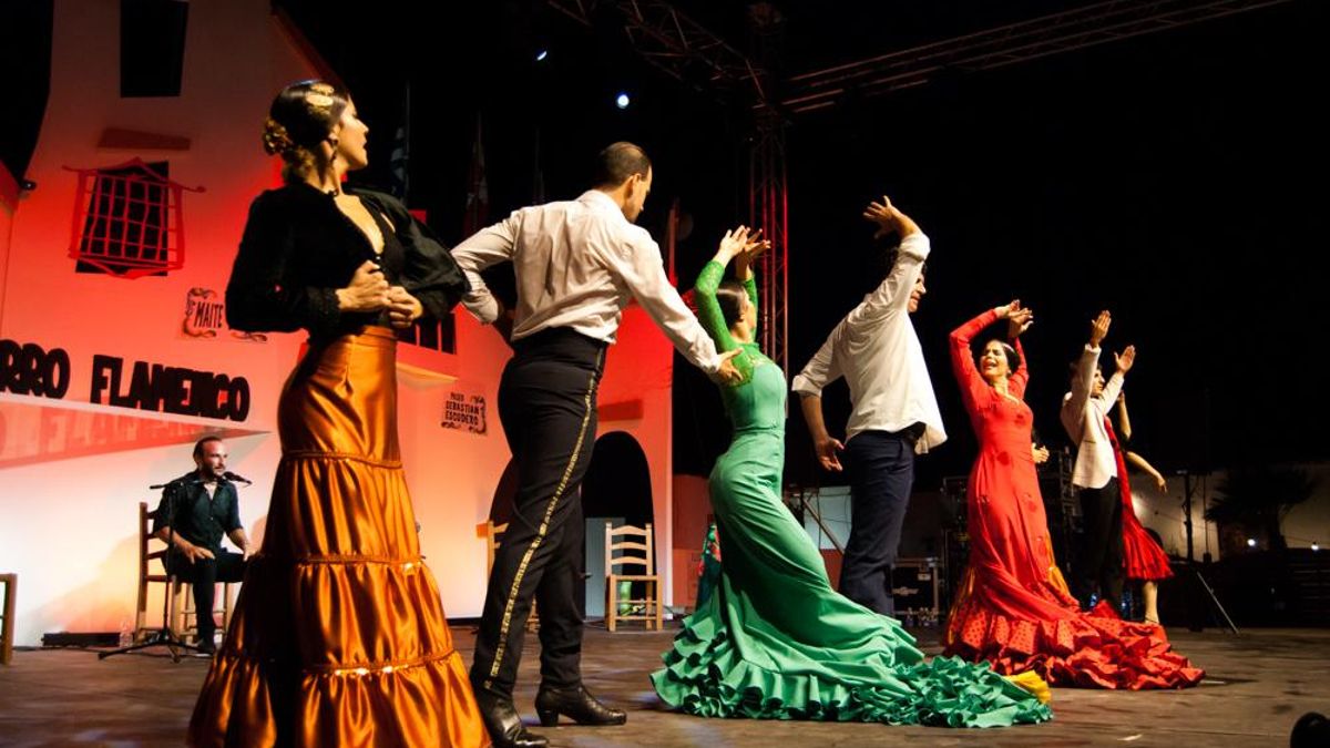 Actuaciones del Ballet Flamenco de Lo Ferro.