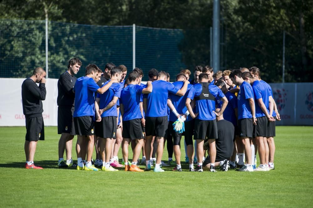 Entrenamiento del Real Oviedo