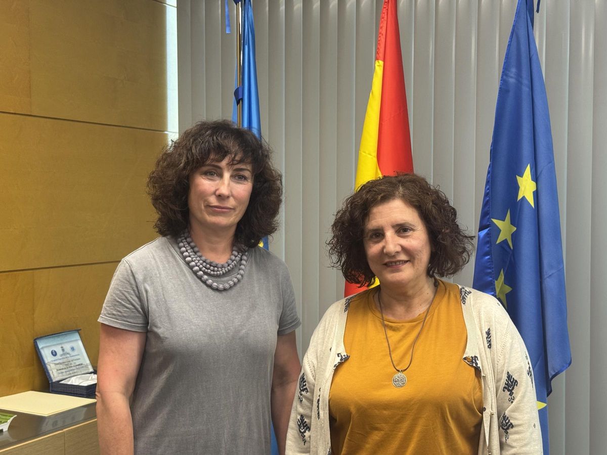 Beatriz Gonzalez Prieto y Begoña Collado en la Sede de la viceconsejería