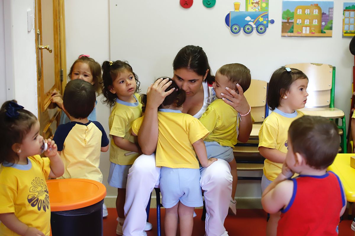 Primer día de clase en las escuelas infantiles