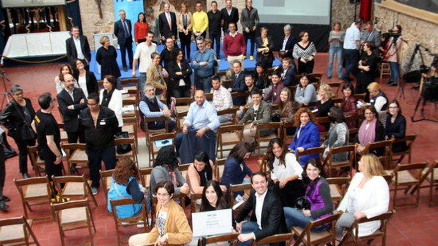 Foto de grup dels participants a l&#039;acte