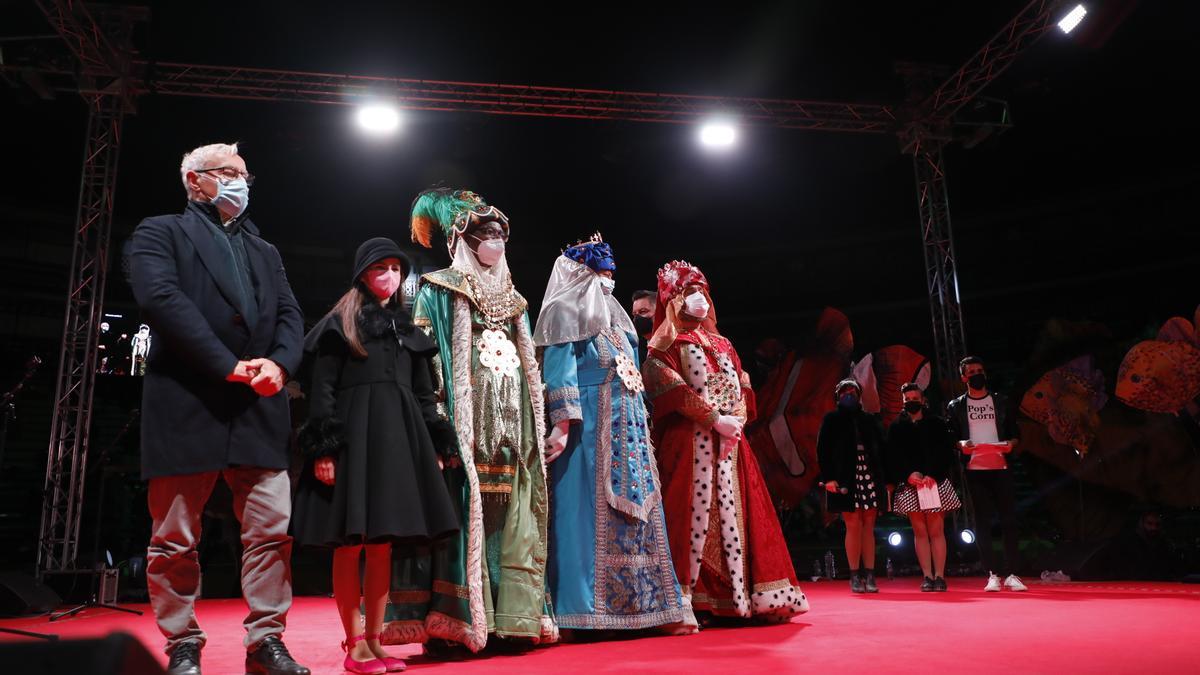 La Cabalgata de Reyes en la Plaza de Toros