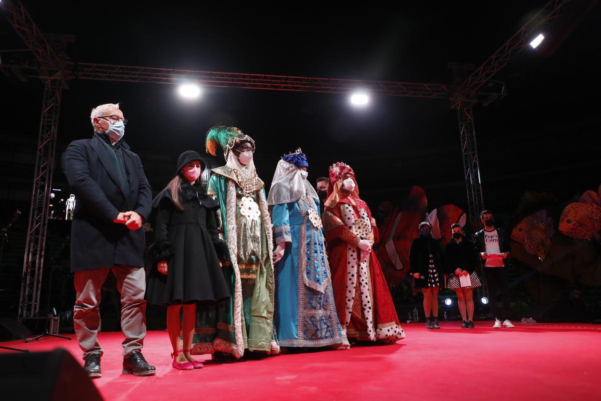 La Cabalgata de Reyes en la Plaza de Toros
