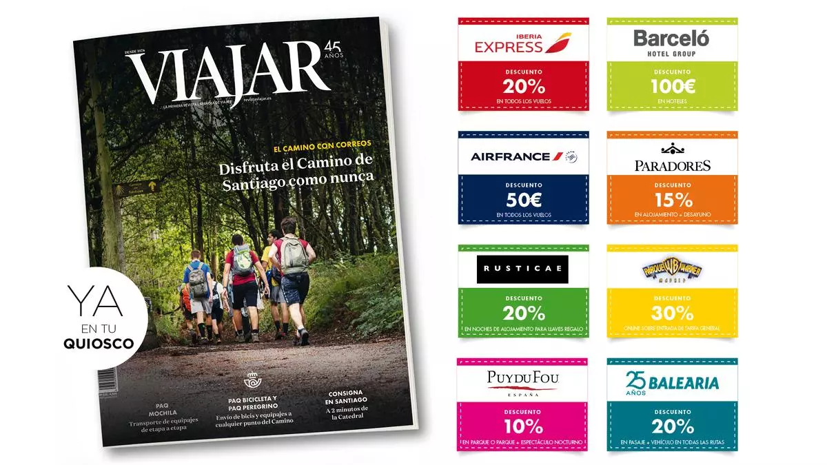 Tu viaje al mejor precio con los códigos de descuento que te regala VIAJAR