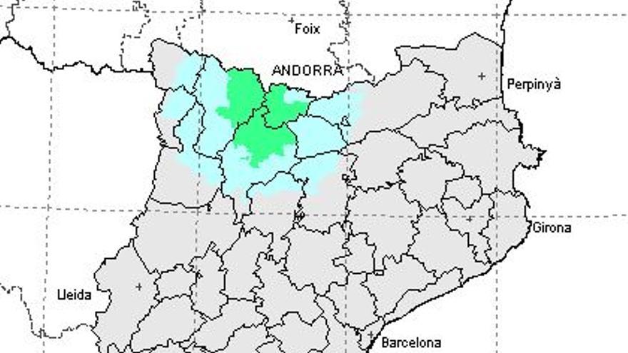 El mapa de l&#039;afectació del sisme