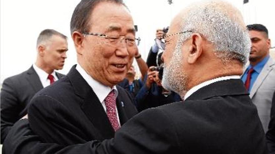 El secretari general de l&#039;ONU, Ban Ki-moon, va ser rebut pel ministre d&#039;Exteriors iraquià.