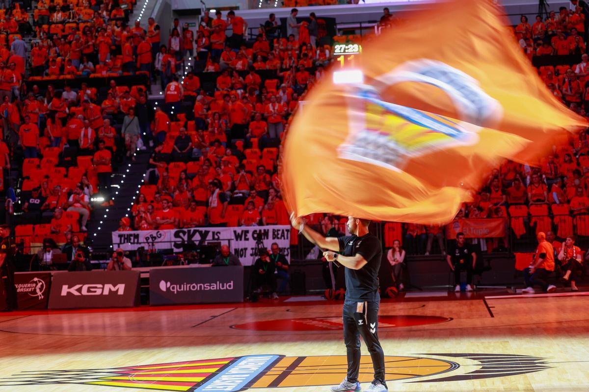 Valencia VLC SPD quinto partido de la serie de cuartos de final del play-off de la Euroliga entre el Valencia Basket y el Panathinaikos en el Roig Arena