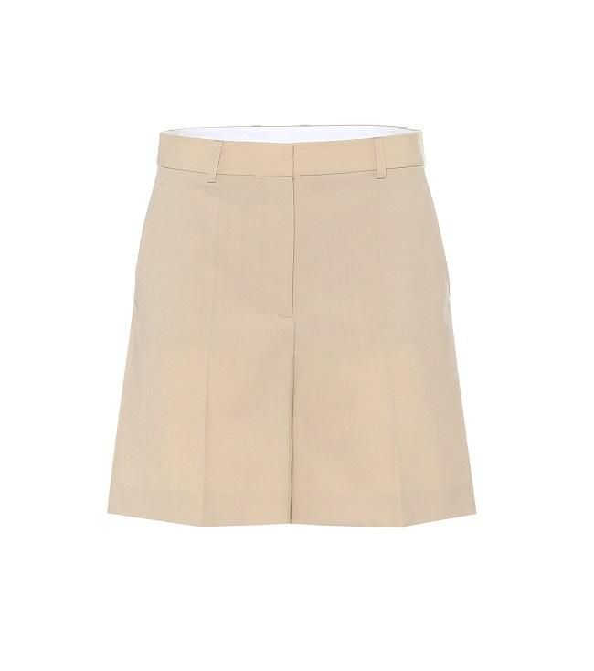 Bermuda color piel, de Stella McCartney