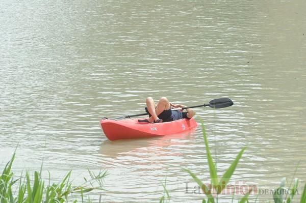 Simulacro en el río Segura