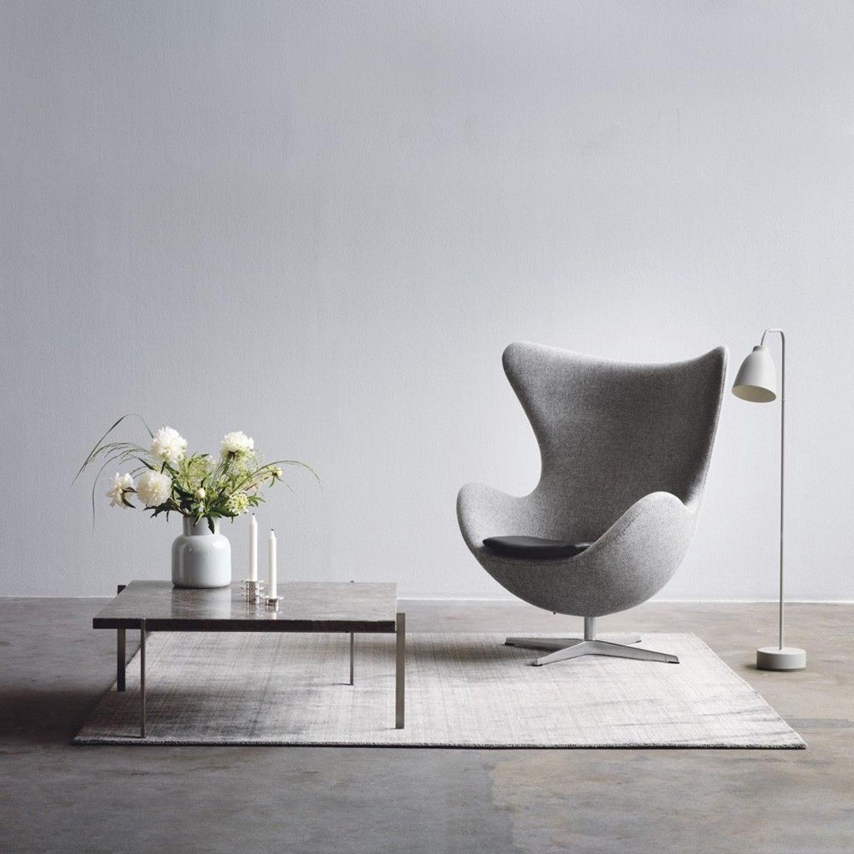 El modelo 'Hallingdal' de la 'Egg chair': puro glamour
