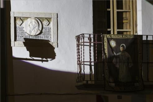 Proyección con fotos y música en la basílica de Sant Pasqual