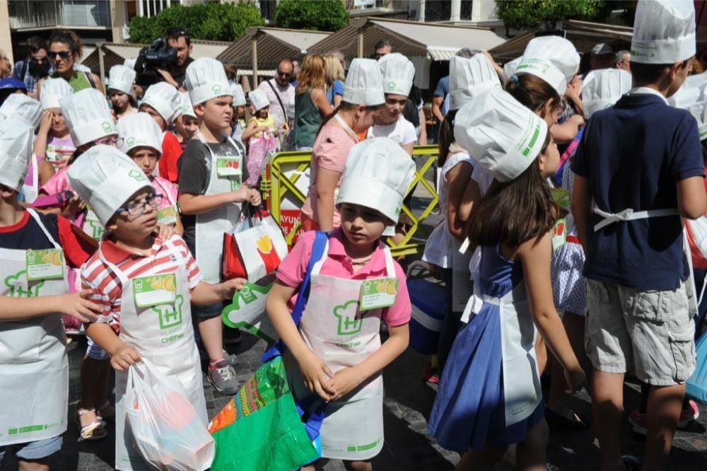 Más de 250 niños participan en el HuertaChef