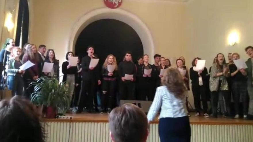 Alumnos Erasmus del Conservatorio crean un himno de Europa