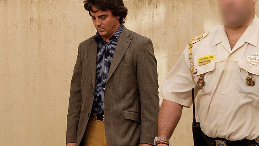 Rodrigo de Santos sigue interno en el módulo de ingresos de la prisión de Palma.