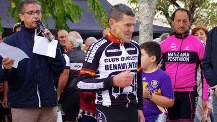 El veterano Fabián García, en una carrerareciente.