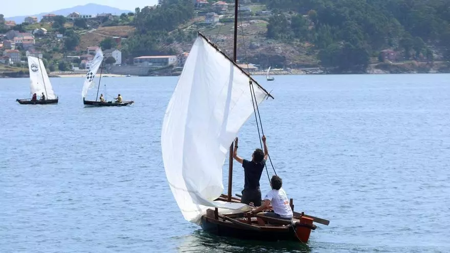 Coincidiendo con la Festa do Mar, este sábado se disputó en Combarro la Regata A Reiboa, la última prueba de la V Copa Mörling