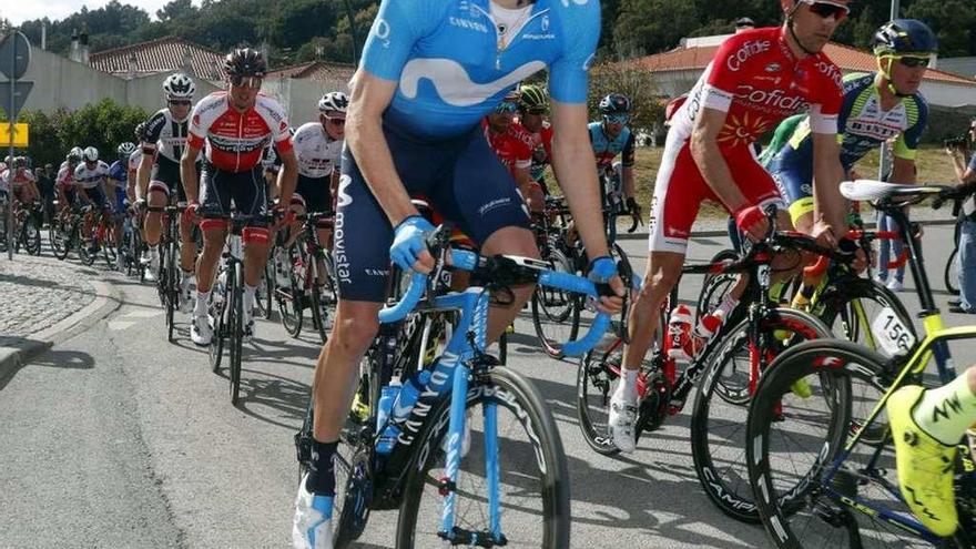 Jaime Rosón, durante una etapa de la Volta ao Algarve.