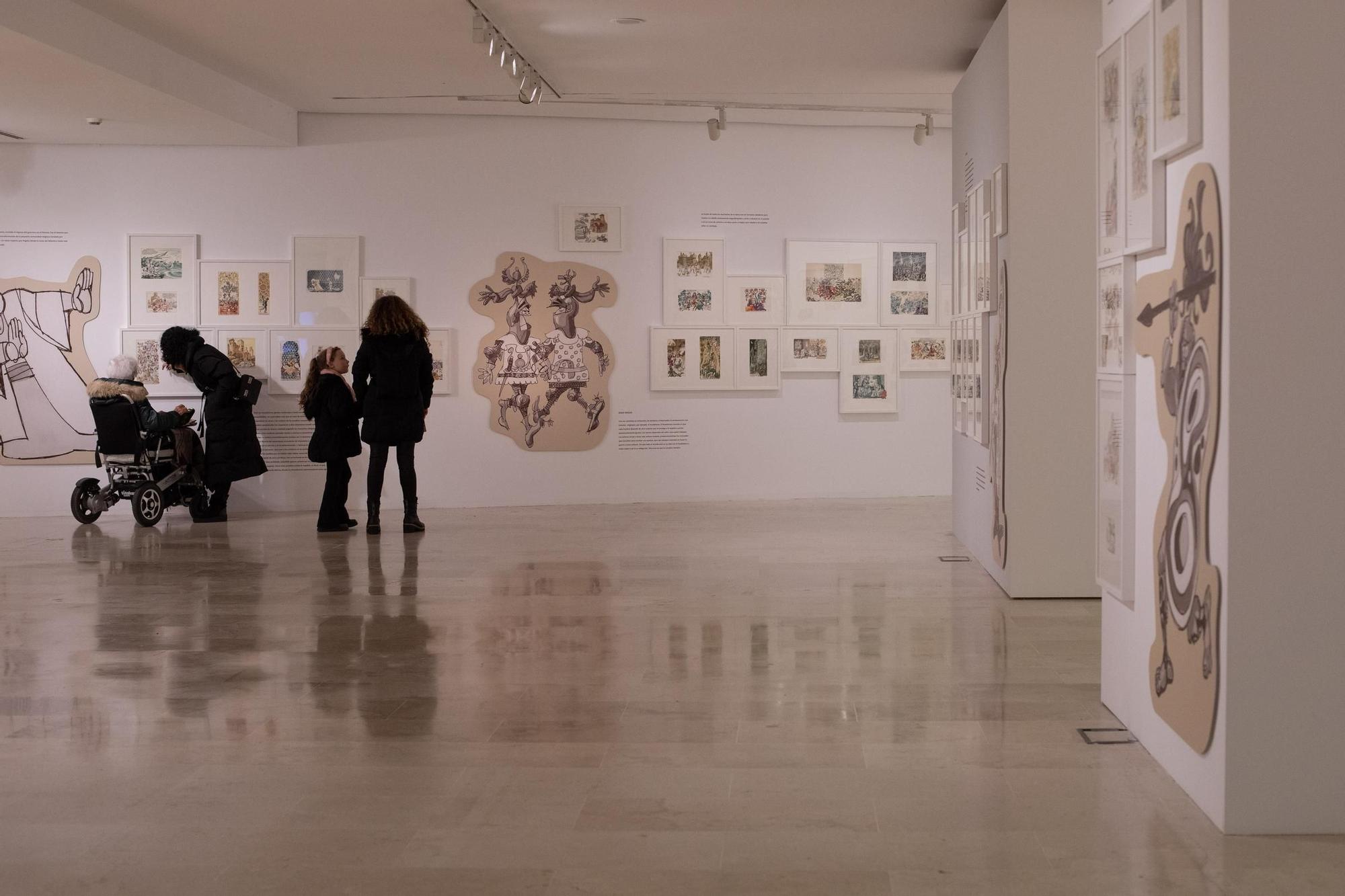 GALERÍA | Así es la exposición "Mingote (Breve) historia de la gente" del Etnográfico de Zamora