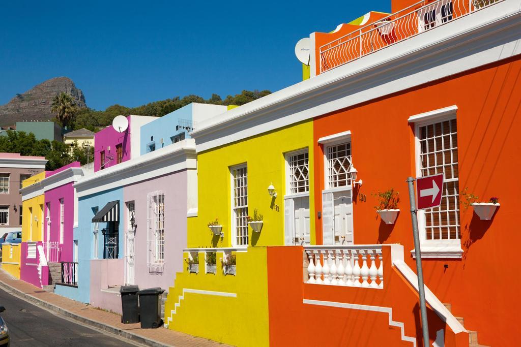 Las coloridas casas del vecindario de Bo-Kaap en Ciudad del Cabo.