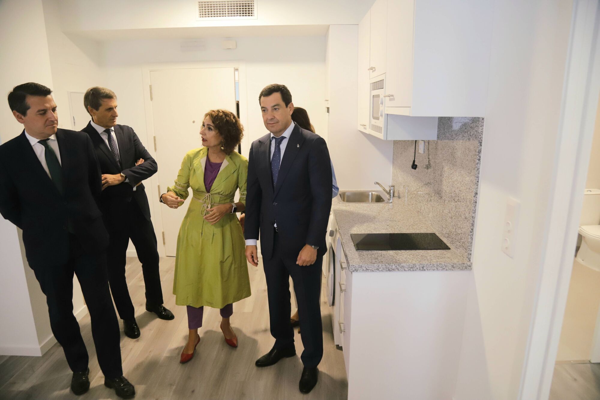 Entrega de las llaves de los apartamentos de Sama Naharro