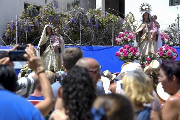 21-07-19 GRAN CANARIA. PUERTO DE ARGUINEGUIN-PUERTO DE MOGAN. MOGAN. Procesión marítima de la Virgen delCarmen desde el Puerto de en Arguineguín hasta el Puerto de Mogán.Fotos: Juan Castro  | 21/07/2019 | Fotógrafo: Juan Carlos Castro