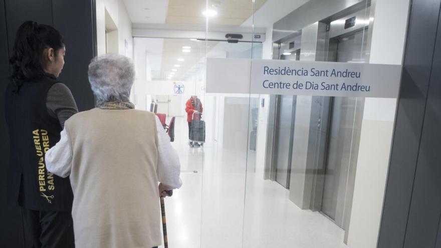 Entrada a la Residència Sant Andreu