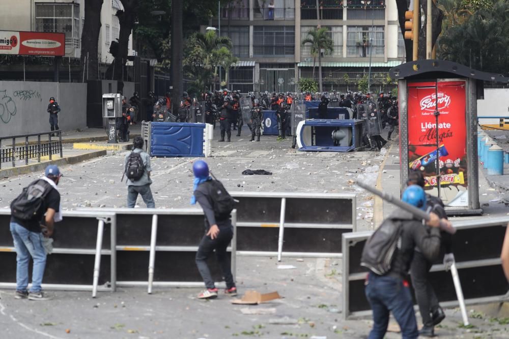 Protestas contra Maduro en Venezuela