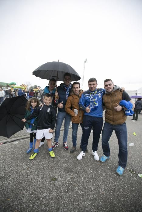 La afición azul apoya a su equipo