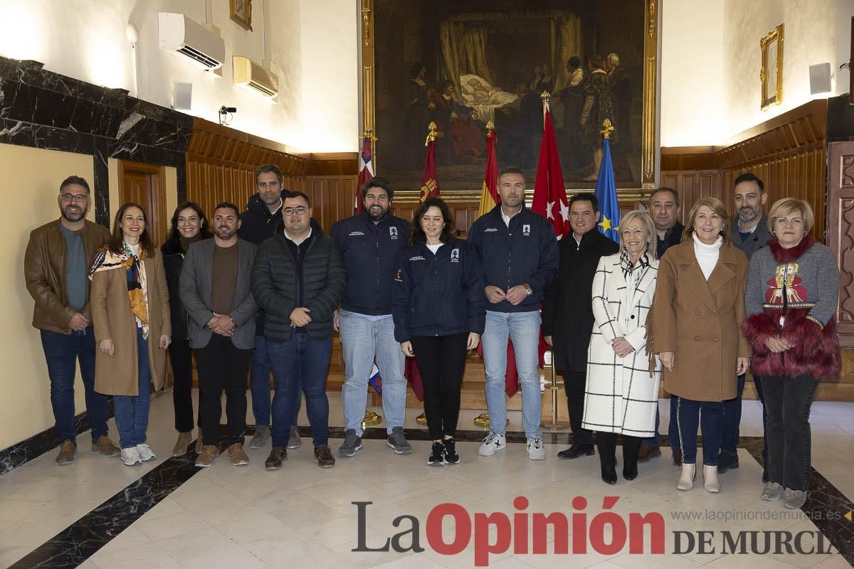 Así ha sido la visita de Isabel Díaz Ayuso a Caravaca de la Cruz